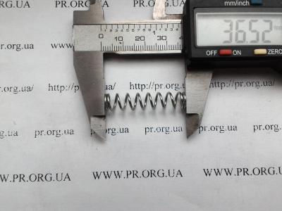 Пружина стиснення 1 х 7,8 х 36,5 (Артикул: S4447)