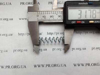 Пружина стиснення 1 х 7,8 х 31,8 (Артикул: S4453)