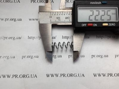 Пружина сжатия 1 х 7,9 х 22 (Артикул: S4459)