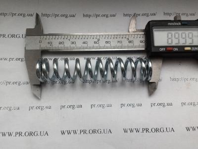 Пружина сжатия 3 х 19 х 90 (Артикул: S4483)