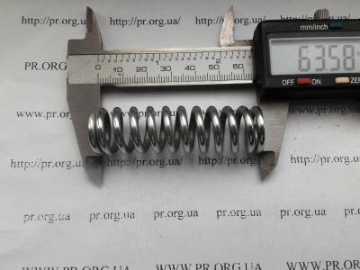 Пружина сжатия 3 х 18,3 х 63,5 (Артикул: S4492)