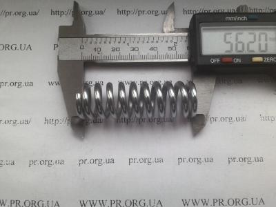 Пружина сжатия 3 х 18,2 х 56 (Артикул: S4502)