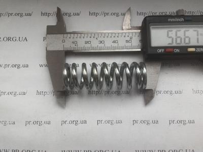 Пружина стиснення 3 х 18,8 х 56,5 (Артикул: S4504)