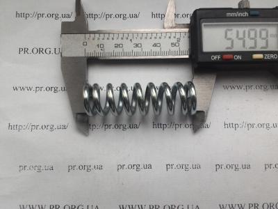 Пружина сжатия 3 х 17 х 55 (Артикул: S4511)