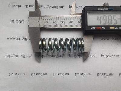 Пружина сжатия 3 х 17 х 50 (Артикул: S4514)