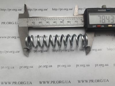Пружина сжатия 2,5 х 18 х 78,5 (Артикул: S4517)