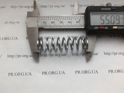 Пружина стиснення 2 х 17 х 55 (Артикул: S4537)