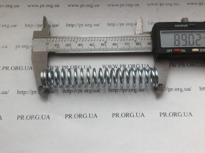 Пружина стиснення 2 х 16 х 89 (Артикул: S4547)