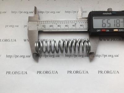 Пружина стиснення 2 х 16 х 65,2 (Артикул: S4558)