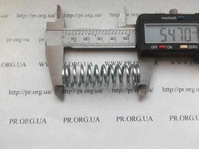 Пружина сжатия 2 х 16 х 54,5 (Артикул: S4559)