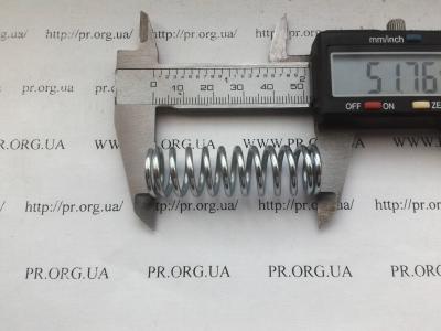 Пружина сжатия 2 х 16 х 51,8 (Артикул: S4561)