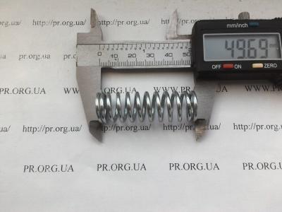 Пружина сжатия 2 х 16 х 49,5 (Артикул: S4562)