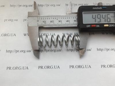 Пружина сжатия 2 х 16 х 49,4 (Артикул: S4566)