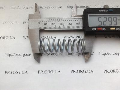 Пружина сжатия 2 х 16 х 53 (Артикул: S4568)