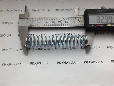 Пружина стиснення 2 х 15,8 х 83 (Артикул: S4572)