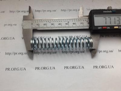 Пружина сжатия 2 х 15,9 х 77 (Артикул: S4575)