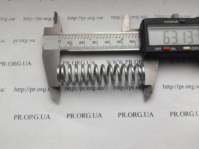 Пружина сжатия 2 х 15,8 х 63 (Артикул: S4580)