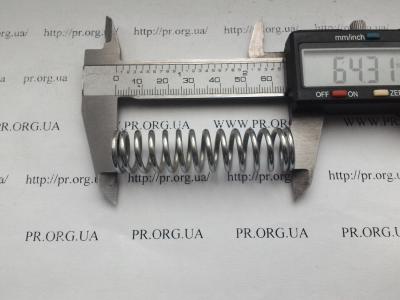 Пружина сжатия 2 х 15,8 х 64,5 (Артикул: S4583)