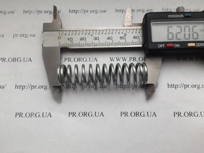 Пружина сжатия 2 х 15,8 х 62 (Артикул: S4585)