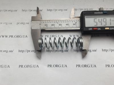 Пружина стиснення 2 х 15,5 х 55 (Артикул: S4588)