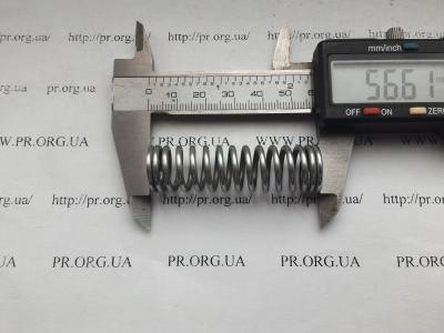 Пружина сжатия 2 х 15,6 х 56,5 (Артикул: S4590)