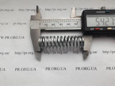 Пружина сжатия 2 х 15,8 х 54 (Артикул: S4591)