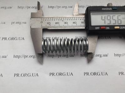 Пружина сжатия 2 х 15,8 х 49,5 (Артикул: S4593)