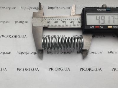 Пружина сжатия 2 х 15,8 х 49 (Артикул: S4594)