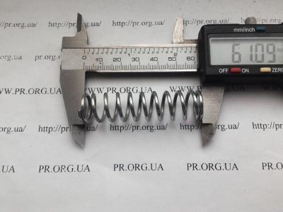 Пружина стиснення 1,8 х 15,3 х 61 (Артикул: S4600)
