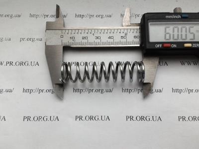 Пружина сжатия 1,8 х 15,4 х 60 (Артикул: S4601)