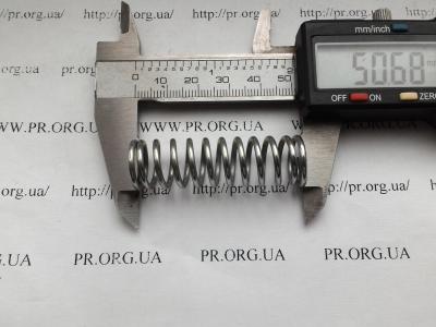 Пружина сжатия 1,8 х 15,2 х 50,5 (Артикул: S4610)