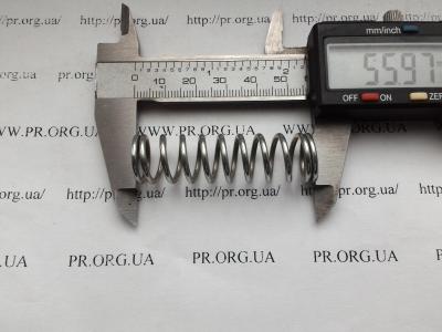 Пружина сжатия 1,8 х 15,4 х 56 (Артикул: S4612)