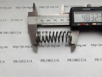 Пружина сжатия 1,6 х 15,9 х 48 (Артикул: S4631)