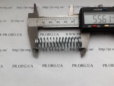 Пружина сжатия 1,5 х 15 х 55,5 (Артикул: S4642)