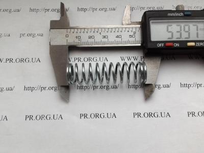 Пружина сжатия 1,5 х 14,9 х 54 (Артикул: S4645)