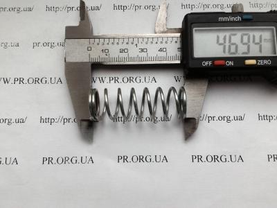 Пружина стиснення 1,5 х 16 х 47 (Артикул: S4653)