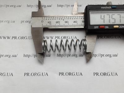 Пружина сжатия 1,5 х 14 х 47,5 (Артикул: S4656)