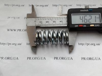 Пружина стиснення 3 х 18,5 х 46 (Артикул: S4690)