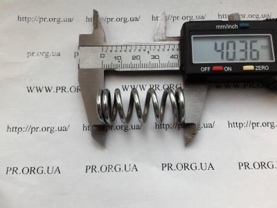 Пружина стиснення 2,5 х 17,5 х 40,5 (Артикул: S4699)