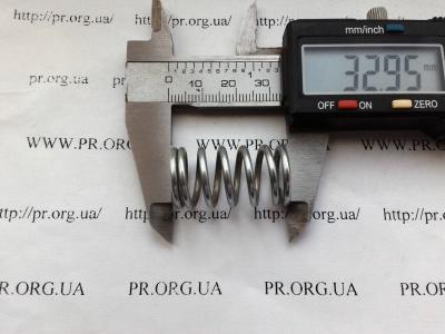 Пружина сжатия 2 х 17 х 33 (Артикул: S4712)