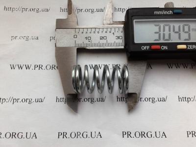 Пружина сжатия 2 х 17 х 30,5 (Артикул: S4713)