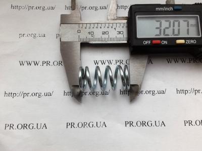 Пружина сжатия 2 х 16,2 х 32 (Артикул: S4718)