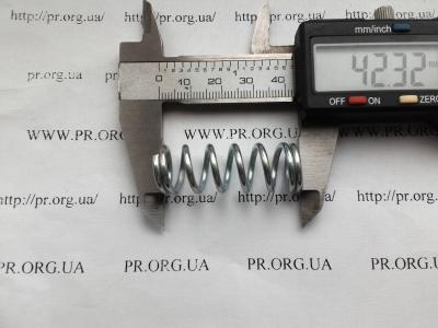 Пружина сжатия 2 х 15 х 42 (Артикул: S4723)