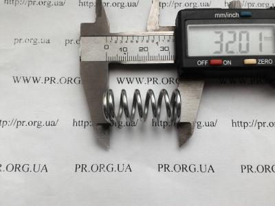 Пружина стиснення 2 х 15,2 х 32 (Артикул: S4730)