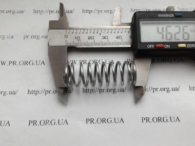 Пружина сжатия 1,6 х 16,4 х 46 (Артикул: S4739)