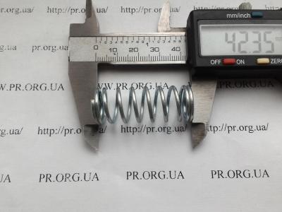 Пружина сжатия 1,6 х 16,2 х 42,3 (Артикул: S4740)