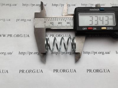Пружина сжатия 1,6 х 15,7 х 33,5 (Артикул: S4746)
