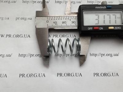 Пружина стиснення 1,6 х 15,6 х 31,8 (Артикул: S4747)