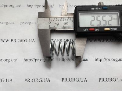Пружина сжатия 1,6 х 15,4 х 25,5 (Артикул: S4754)