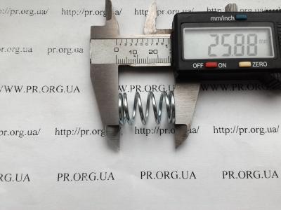 Пружина сжатия 1,6 х 15,2 х 26 (Артикул: S4756)